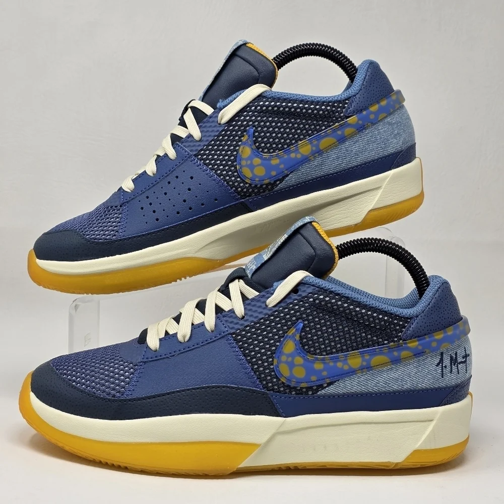 Nike Ja 1 SE GS Mystic Navy Youth Size 7Y Basketball Hoopers Shoes FQ7371-400